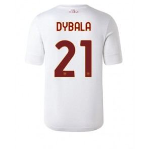 AS Roma Paulo Dybala #21 Bortatröja 2022-23 Kortärmad